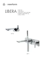 Preview for 1 page of newform LIBERA 65732 Instructions Manual