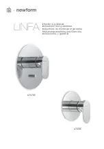 Preview for 1 page of newform LINFA 67070E Instructions Manual