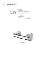 Предварительный просмотр 1 страницы newform NIO 68955 Instructions Manual