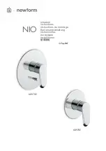 newform NIO 68970E Instructions Manual предпросмотр