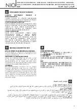 Preview for 9 page of newform NIO 68982C Instructions Manual