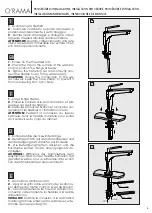 Preview for 5 page of newform O'RAMA 68410 Instructions Manual