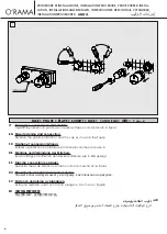 Preview for 6 page of newform O'RAMA 68428E Instructions Manual