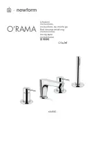 newform O'RAMA 68482C Instructions Manual preview