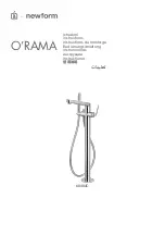 newform O'RAMA 68484E Instructions Manual предпросмотр