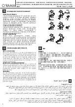 Preview for 8 page of newform O'RAMA 68484E Instructions Manual