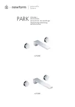 Preview for 1 page of newform PARK 67528E Instructions Manual