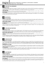 Preview for 7 page of newform PARK 67528E Instructions Manual