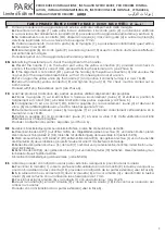 Preview for 7 page of newform PARK 69728E Instructions Manual