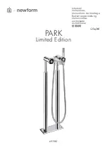 Предварительный просмотр 1 страницы newform PARK 69785C Instructions Manual