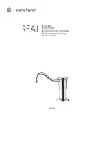 newform REAL 63480 Instructions Manual preview