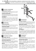 Preview for 7 page of newform X-STEEL 316 69618EX Instructions Manual