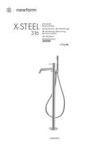 Предварительный просмотр 1 страницы newform X-STEEL 316 69684EX Instructions Manual