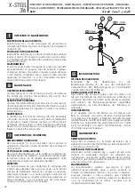 Preview for 10 page of newform X-STEEL 316 Instructions Manual