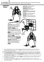 Предварительный просмотр 6 страницы newform X-STEEL 69670EX Instructions Manual