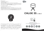 Предварительный просмотр 4 страницы NewGarden CHLOE 35 CABLE Instructions For Use Manual