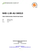 Предварительный просмотр 1 страницы Newhaven Display International NHD-1.69-AU-SHIELD User Manual