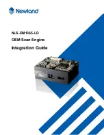 Newland EM1365-LD Integration Manual предпросмотр