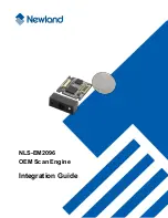 Предварительный просмотр 1 страницы Newland NLS-EM2096 Integration Manual