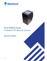 Newland NLS-FM210 Series Quick Start Manual предпросмотр