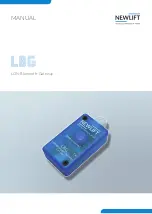 NEWLIFT LBG Manual preview