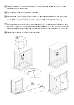 Предварительный просмотр 10 страницы NewLine Anita 2 Sided Instruction Manual