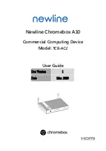 NewLine Chromebox A10 User Manual предпросмотр