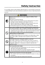 Preview for 5 page of NewLine LED 75 User Manual