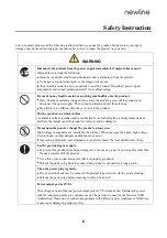 Preview for 6 page of NewLine Q+ Series User Manual