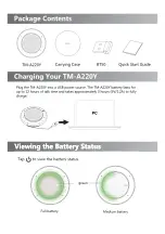 Preview for 2 page of NewLine TM-A220Y Quick Start Manual