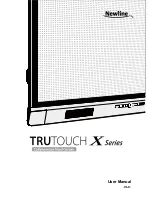 Preview for 1 page of NewLine TRUTOUCH X6 User Manual