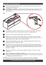 Предварительный просмотр 3 страницы NewLine Venta Vanity Instruction Manual