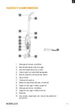 Предварительный просмотр 7 страницы Newlux Infinity Power V800 Manual