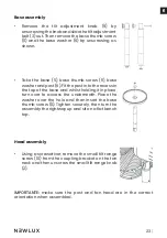 Preview for 23 page of Newlux WindPure Stand W1250 Metal Manual