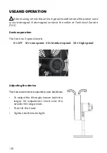 Preview for 26 page of Newlux WindPure Stand W1250 Metal Manual