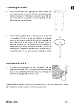 Preview for 35 page of Newlux WindPure Stand W1250 Metal Manual