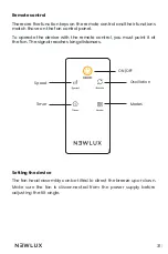 Preview for 31 page of Newlux WindPure Stand W550 Smart Manual