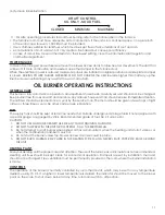 Preview for 11 page of Newmac CL 115C Installation, Operating And Service Manual