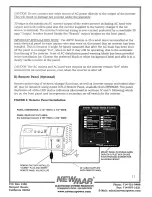 Предварительный просмотр 11 страницы NewMar 12-2500IC Installation & Operation Manual