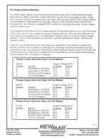 Предварительный просмотр 13 страницы NewMar 12-2500IC Installation & Operation Manual