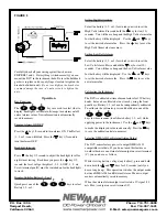 Preview for 2 page of NewMar DCV Installation & Operation Manual