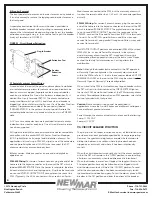 Preview for 4 page of NewMar DST-20A Installation & Operation Instructions