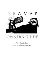 NewMar Dutch Star 1999 Owner'S Manual preview
