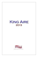 Preview for 1 page of NewMar King Aire Diesel Pusher 2013 Manual