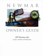 NewMar Kountry Aire 1997 Owner'S Manual preview