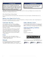 Preview for 13 page of NewMar London Aire 2021 Owner'S Manual