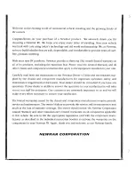 Preview for 3 page of NewMar Mountain Aire 2003 Owner'S Manual