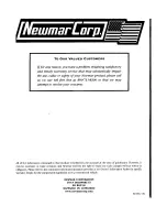 Preview for 9 page of NewMar Mountain Aire 2003 Owner'S Manual