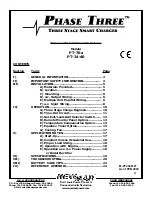 NewMar Phase Three PT-24-40 Installation & Operation Manual предпросмотр