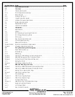 Предварительный просмотр 2 страницы NewMar SPM-200 Installation & Operation Manual